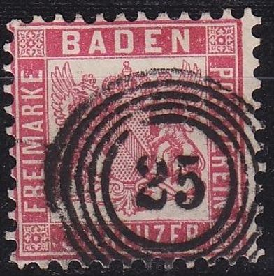 Germany Baden [1860] MiNr 0018 ( O/used ) [03]