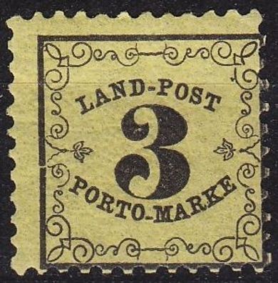 Germany Baden [Landpost] MiNr 0002 x ( * /mh )