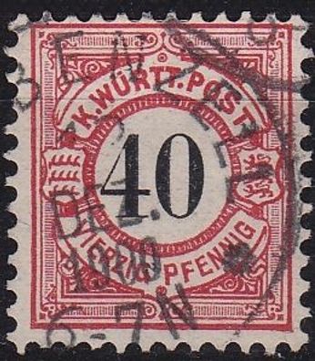 Germany Württemberg [1900] MiNr 0062 ( O/used ) [02]