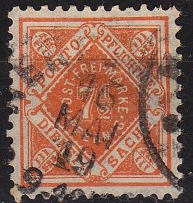 Germany Württemberg [Dienst] MiNr 0120 ( O/used )