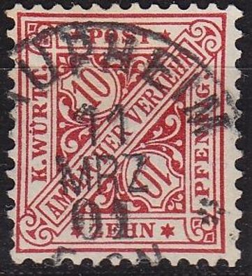 Germany Württemberg [Dienst] MiNr 0203 ( O/used )
