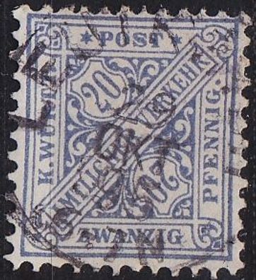 Germany Württemberg [Dienst] MiNr 0204 ( O/used )