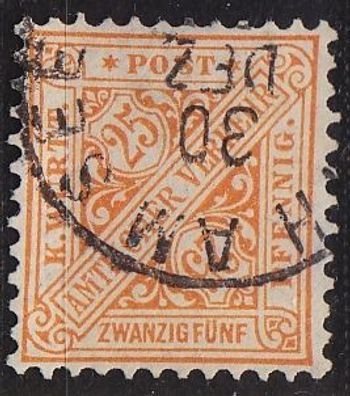 Germany Württemberg [Dienst] MiNr 0210 ( O/used )