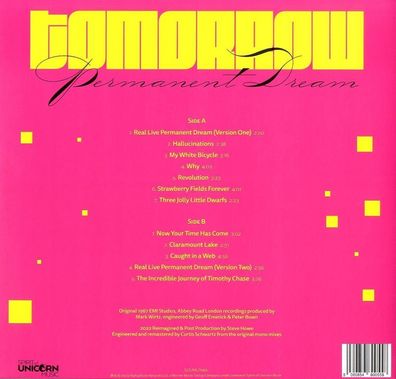 Tomorrow: Tomorrow: Permanent Dream (remastered) (Violet Vinyl