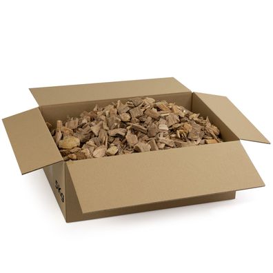 5kg BBQ Räucherchips 100% Buche 7-30mm intensives Aroma Smoker Grill Räucherofen