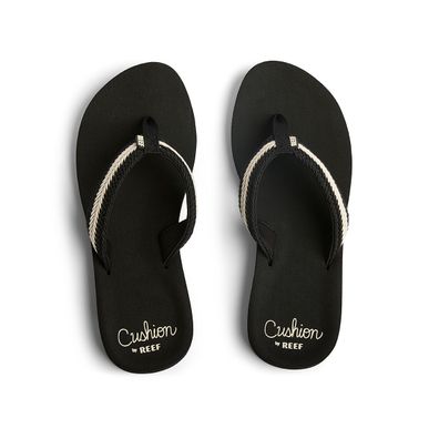 REEF Women Flip Flop Baja Maria black vintage - Größe: 10 (41)