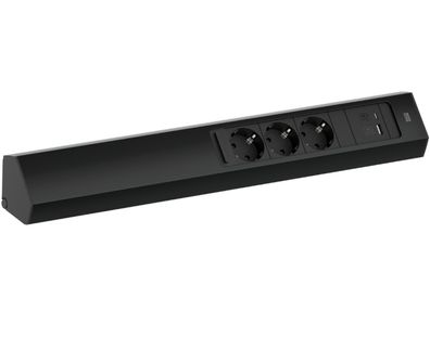 Küchensteckdose USB A/C Steckdosenleiste Büro Küche 3-fach Ecksteckdose Casia 2