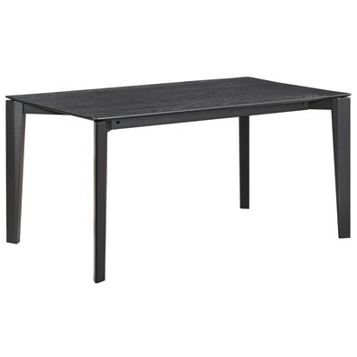 Selsey Loomens - Esstisch 150 x 90 cm, Schwarzeiche-Optik