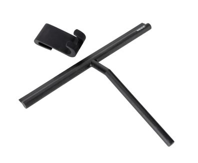 WENKO Badezimmerwischer Mod. Mola Silikon XXL Schwarz