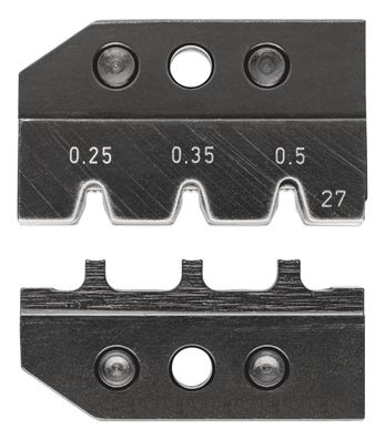 KNIPEX 97 49 27 Crimpeinsatz für MQS-Stecker ohne Einzeladerabdichtung (Seal)