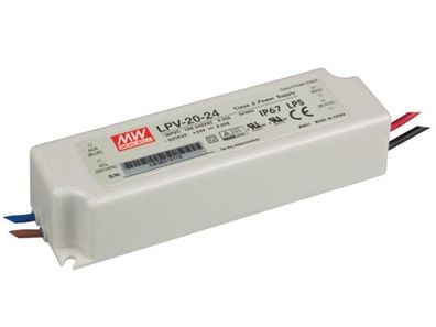 Mean Well Schaltnetzteil - 1 Ausgang - 20 W - 24 V