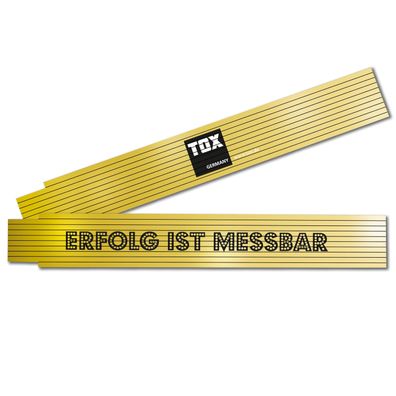 TOX Meterstab 2 mtr. "ERFOLG IST Messbar"