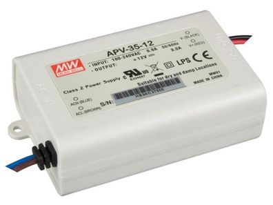 Mean Well Schaltnetzteil - 1 Ausgang - 35 W - 12 V