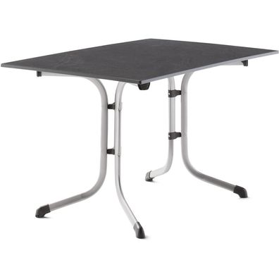 Klapp-Tisch Vivodur 3160-50 120 x 80 cm Gestell aus Stahl in graphit, Tischplatte au