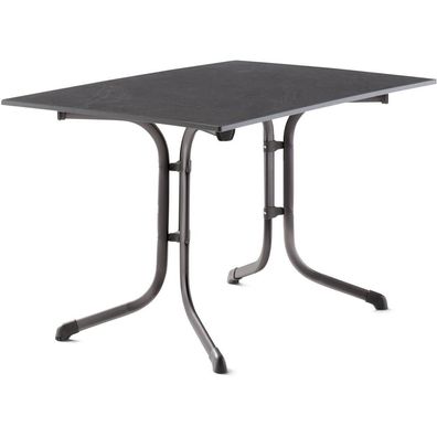 Klapp-Tisch Vivodur 3160-55 120 x 80 cm Gestell aus Stahl in eisengrau, Tischplatte