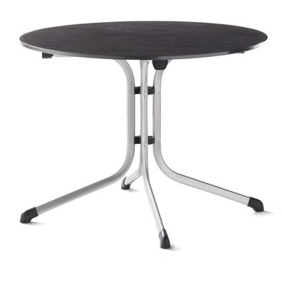 Klapp-Tisch Vivodur 3145-50 100 cm Gestell aus Stahl in graphit, Tischplatte aus viv