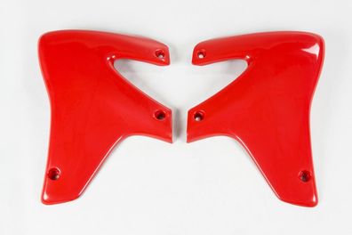 Tankverkleidung Kühlerspoiler radiator scoops passt an Honda Xr 650 R 00-22 rot