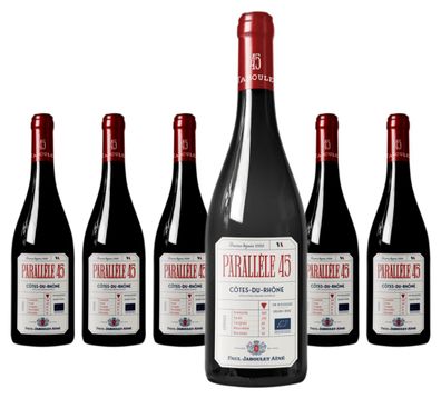 6 x Paul Jaboulet Aîné Paralléle 45 Côtes Du Rhône Rouge – 2024