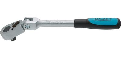 Umschaltknarre ? mit Gelenk 8816GK ? 3/8 Zoll (10 mm) Vierkant massiv ? Länge: 218 m