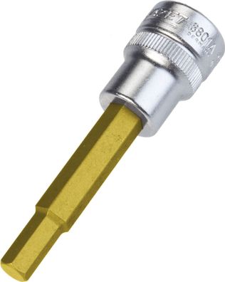 Schraubendreher-Steckschlüsseleinsatz 8801A-1/4 ? 3/8 Zoll (10 mm) Vierkant hohl ? I