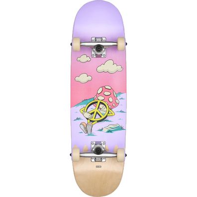 GLOBE Kids Skateboard Kids Wide Mid 8.25 peace man