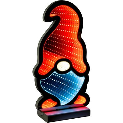 FHS Weihnachtswichtel "Infinity" 73 SMD LED 16 x 7 x 30 cm, IP20 6/18 h Timer