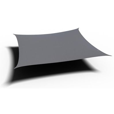 Dreamsail Sonnensegel Quadrat, grau Bezug aus 220g/m² Polyester, PU-beschichtet, 400
