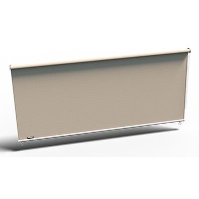 Coolfit Rollo 198 cm, altweiß Bezug aus HDPE, 285g/m² in altweiß, inkl. Montagemater