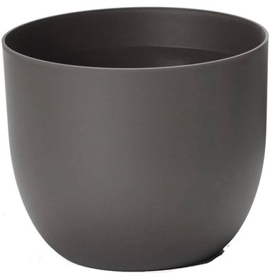 Euro3Plast Blumentopf "Rio Greener" 30 cm anthrazit recyceltes Polypropylen