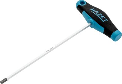 HAZET Schraubendreher ? mit T-Griff 828-4 ? Innen Sechskant Profil ? SW 4 mm