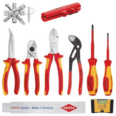 KNIPEX 00 20 90 V01 Erweiterungsset Elektro 1 10-teilig
