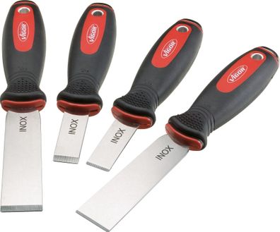 VIGOR Schaber Satz ? Edelstahl ? V1283 ? 4-teilig ? Anzahl Werkzeuge: 4