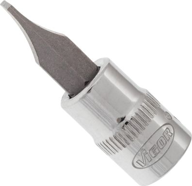 Schraubendrehereinsatz ? V2429N ? 1/4 Zoll (6,3 mm) Vierkant hohl ? Schlitz Profil ?