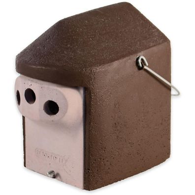 Schwegler Nisthöhle 2GR Dreiloch 27 mm Maße: Ø 33x33 cm, Holzbeton