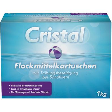 Cristal Flockmittelkartuschen 1 kg