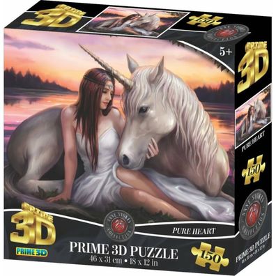 PRIME 3D Puzzle Pure Heart 3D 150 Teile