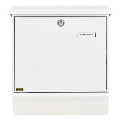 BURG Wächter Briefkasten + Box Comfort-set 91300 W Farbe weiß