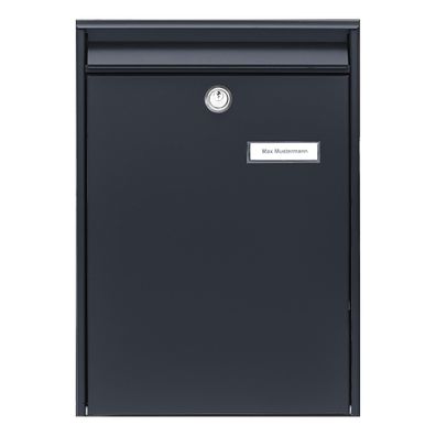 BURG Wächter Briefkasten Leipzig 777 ANT Farbe anthrazit