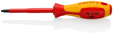 98 12 02 Schraubendreher für Robertsonschrauben R2 isoliert mit Mehrkomponenten-Hüll