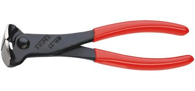 KNIPEX 68 01 180 Vornschneider mit Kunststoff überzogen schwarz atramentiert 180 mm