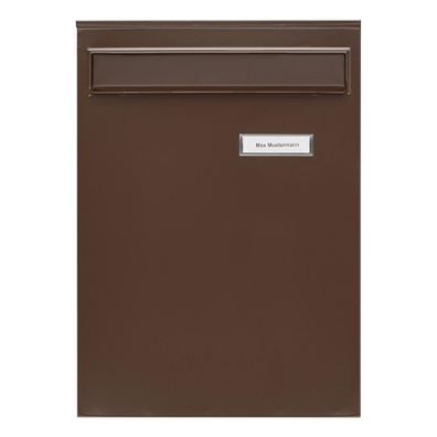 BURG Wächter Briefkasten Leipzig 778 BR Farbe braun
