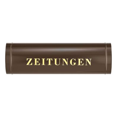 BURG Wächter Zeitungsbox 800 BR Farbe braun