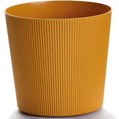 Euro3Plast Blumentopf Fyre Ø 30 cm mango Greener, mit Rollen