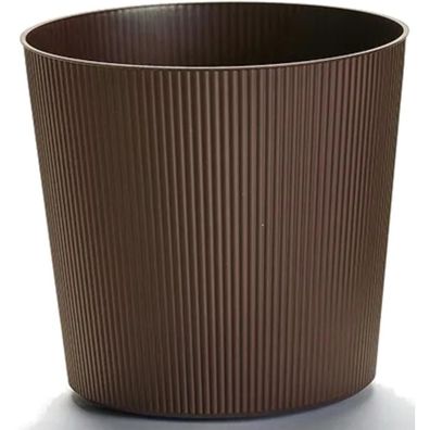 Euro3Plast Blumentopf Fyre Ø 35 cm rost Greener, mit Rollen