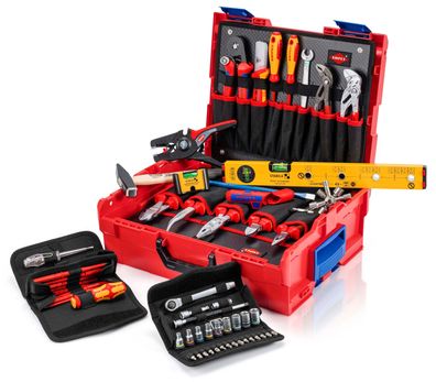 KNIPEX 00 21 19 LB E L-BOXX® Elektro 63-teilig 357 mm