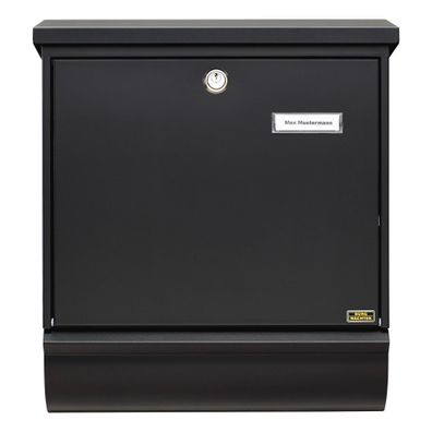BURG Wächter Briefkasten + Box Comfort-set 91300 S Farbe schwarz