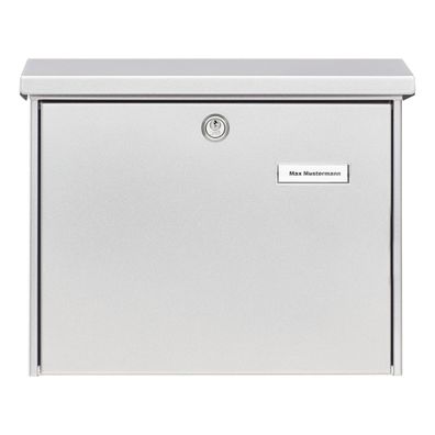 BURG Wächter Briefkasten Amsterdam 867 SI Farbe silber