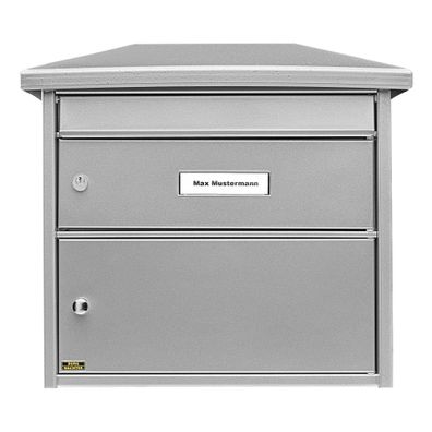 BURG Wächter Briefkasten EUROPA 732 SI Farbe silber