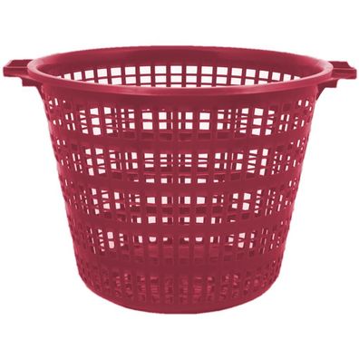 JOPA Gartenkorb Kunststoff 25 kg rot Ø 455 mm, Höhe 310 mm