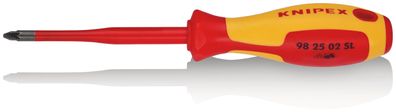 98 25 02 SL Schraubendreher (Slim) für Kreuzschlitzschrauben Pozidriv® isolierender